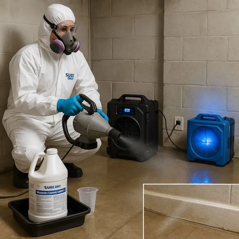 Sanitization and Odor Removal process in Montegut, LA