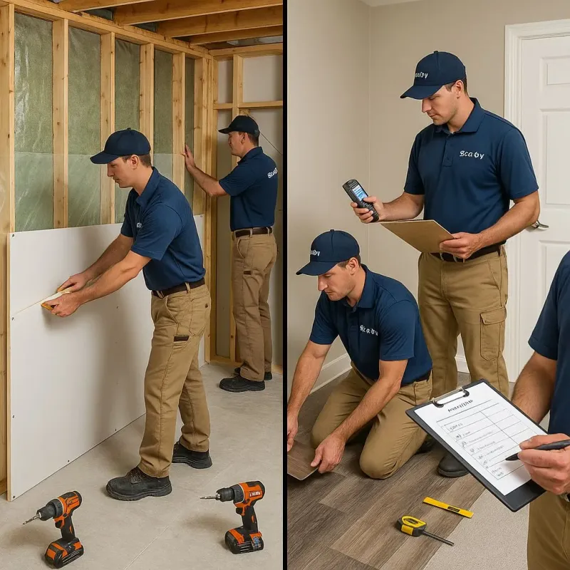 Repairs and Reconstruction process in Montegut, LA