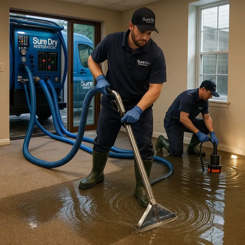 Water Extraction and Removal process in Montegut, LA